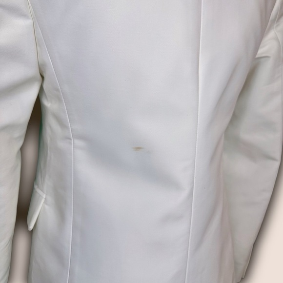 Ports 1961 Ivory Paneled Double-Breasted Blazer French Size 40 = US Size 8 - Picture 6 of 16